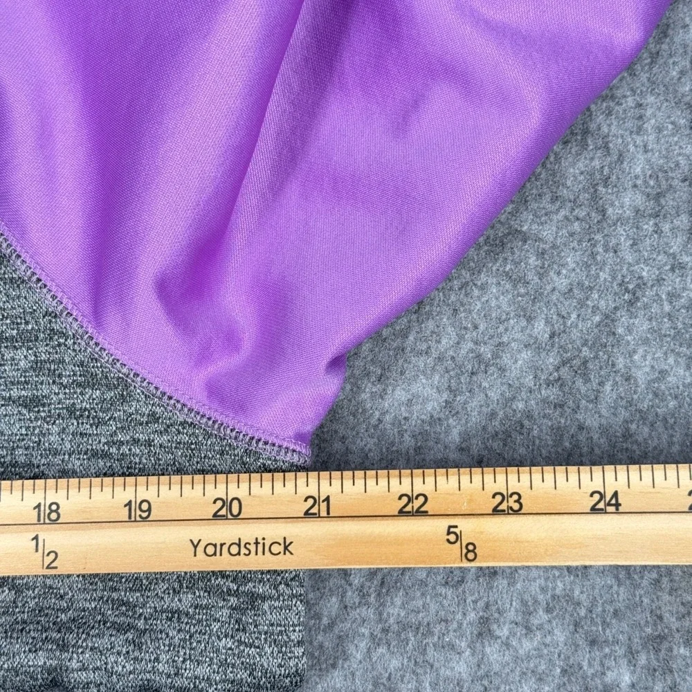 Girls Justice Volleyball Graphic Hoodie Gray & Purple Size‎ 18 Polyester
